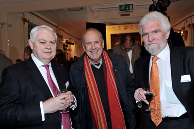 Lord Lamont and Gyles Brandreth with Performing Artistes Stanley Jackson