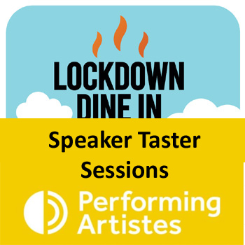 Lockdown and Speaker Taster Session logo