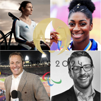 Clockwise from top left: Dame Sarah Storey, Kadeena Cox, JJ Chalmers and Danny Crates