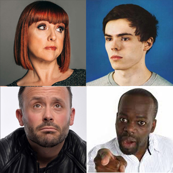 Speaker Drinks line up: Cally Beaton, Rhys James and Geoff Norcott
